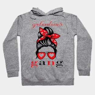 2023 galentines gang valentines day sunglasses girl Hoodie